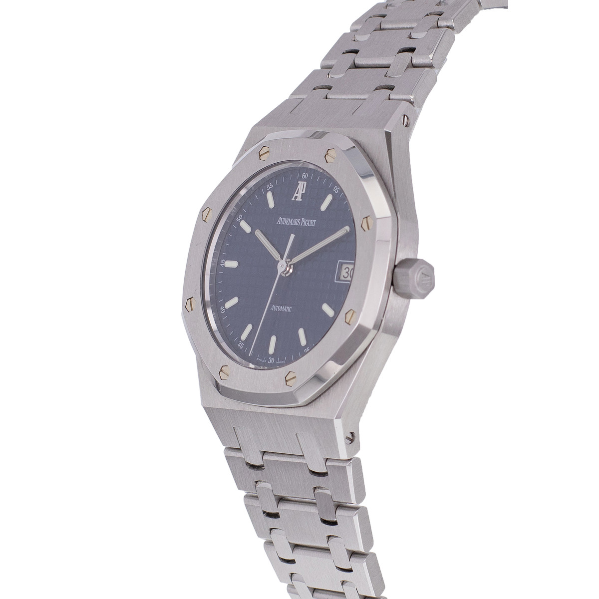 Montre d'occasion AUDEMARS PIGUET Royal Oak homme automatique bracelet acier - vue D2