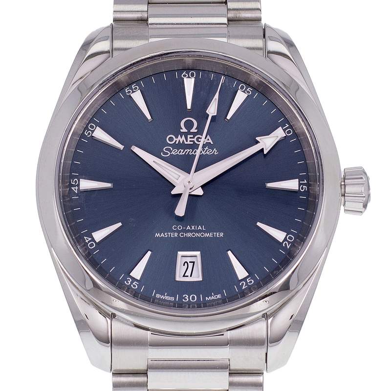 Montre d'occasion OMEGA Seamaster Aquaterra Shades homme mouvement automatique certifié (cosc) bracelet acier - vue D1
