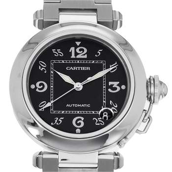 Montre d'occasion CARTIER Pasha mixte automatique bracelet acier