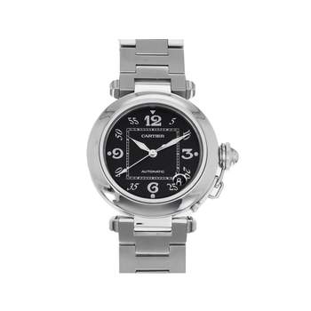Montre d'occasion CARTIER Pasha C mixte automatique bracelet acier