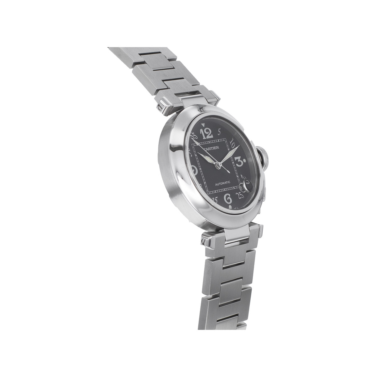 Montre d'occasion CARTIER Pasha C mixte automatique bracelet acier - vue 2