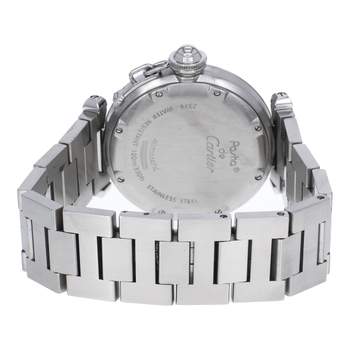 Montre d'occasion CARTIER Pasha C mixte automatique bracelet acier