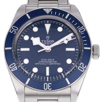 Montre d'occasion TUDOR Black Bay 58 homme mouvement automatique certifié (cosc) bracelet acier
