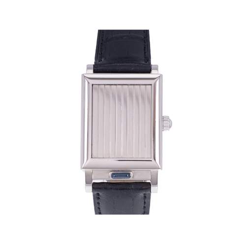Montre d'occasion VACHERON CONSTANTIN Jalousie Shutter mixte mécanique bracelet cuir d'origine
