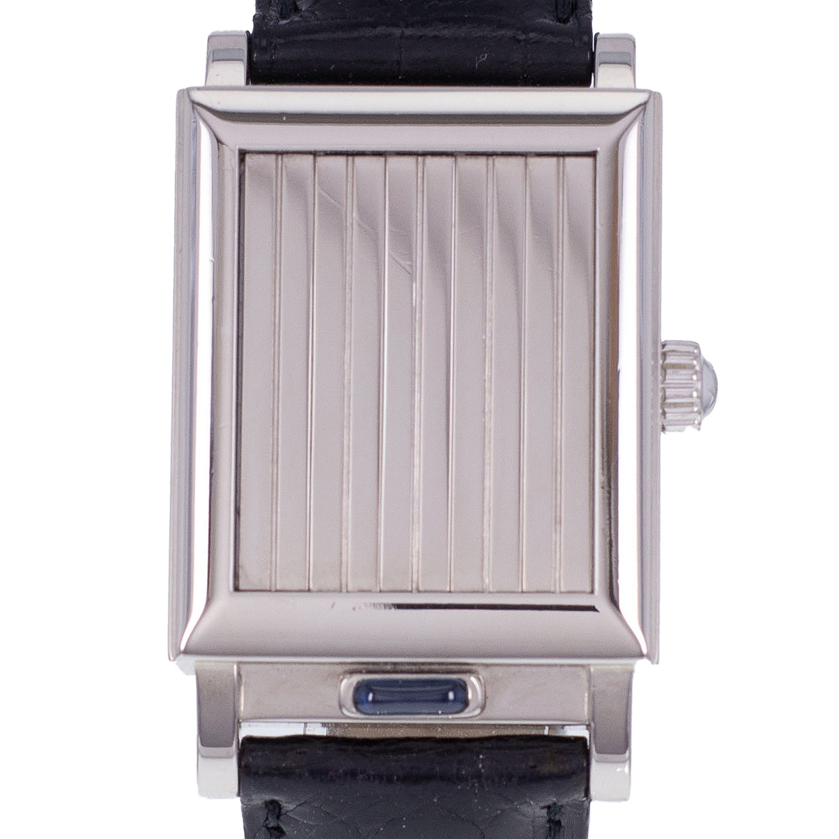 Montre d'occasion VACHERON CONSTANTIN Jalousie Shutter mixte mécanique bracelet cuir d'origine - vue D1