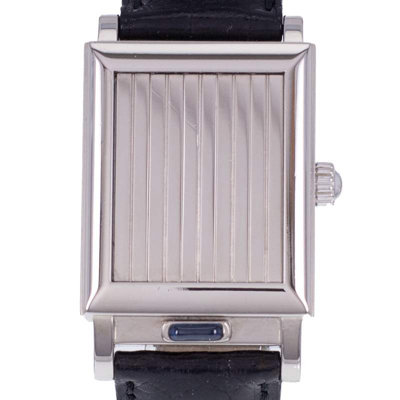 Montre d'occasion VACHERON CONSTANTIN Jalousie Shutter mixte mécanique bracelet cuir d'origine - vue D1