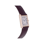 Montre d'occasion CARTIER Tank Solo femme quartz bracelet cuir d'origine - vue 2