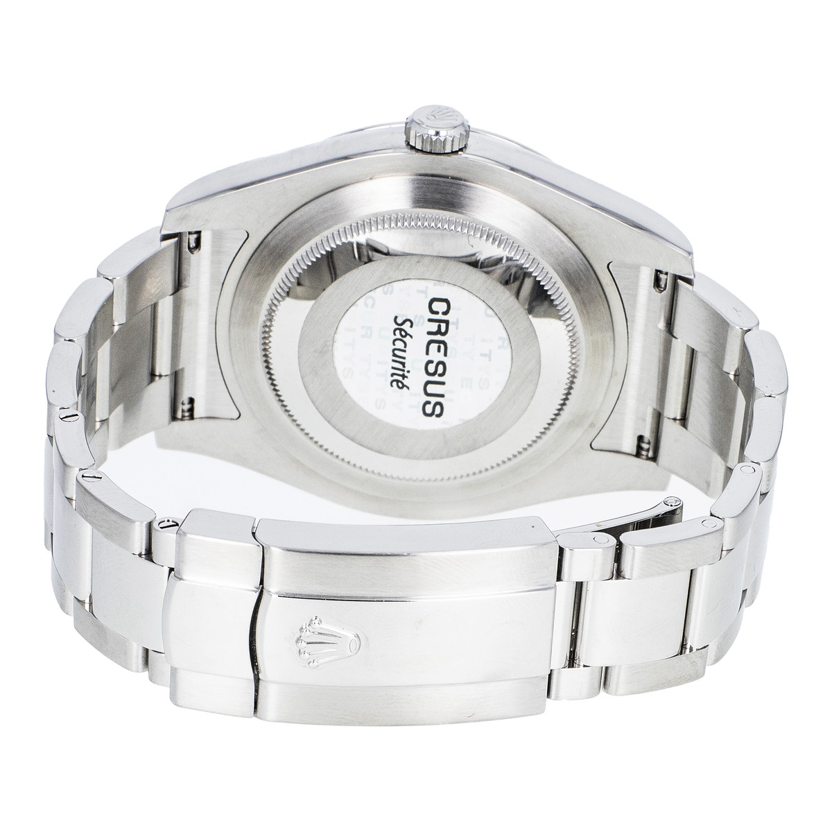 Montre d'occasion ROLEX DateJust 41 homme mouvement automatique certifié (cosc) bracelet acier - vue 3