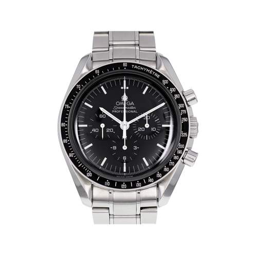 Montre d'occasion OMEGA Speedmaster Moonwatch Apollo XI homme mécanique bracelet acier