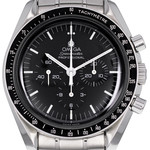 Montre d'occasion OMEGA Speedmaster Moonwatch Apollo XI homme mécanique bracelet acier - vue D1