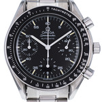 Montre d'occasion OMEGA Speedmaster Reduced Moonwatch homme automatique bracelet acier - vue D1