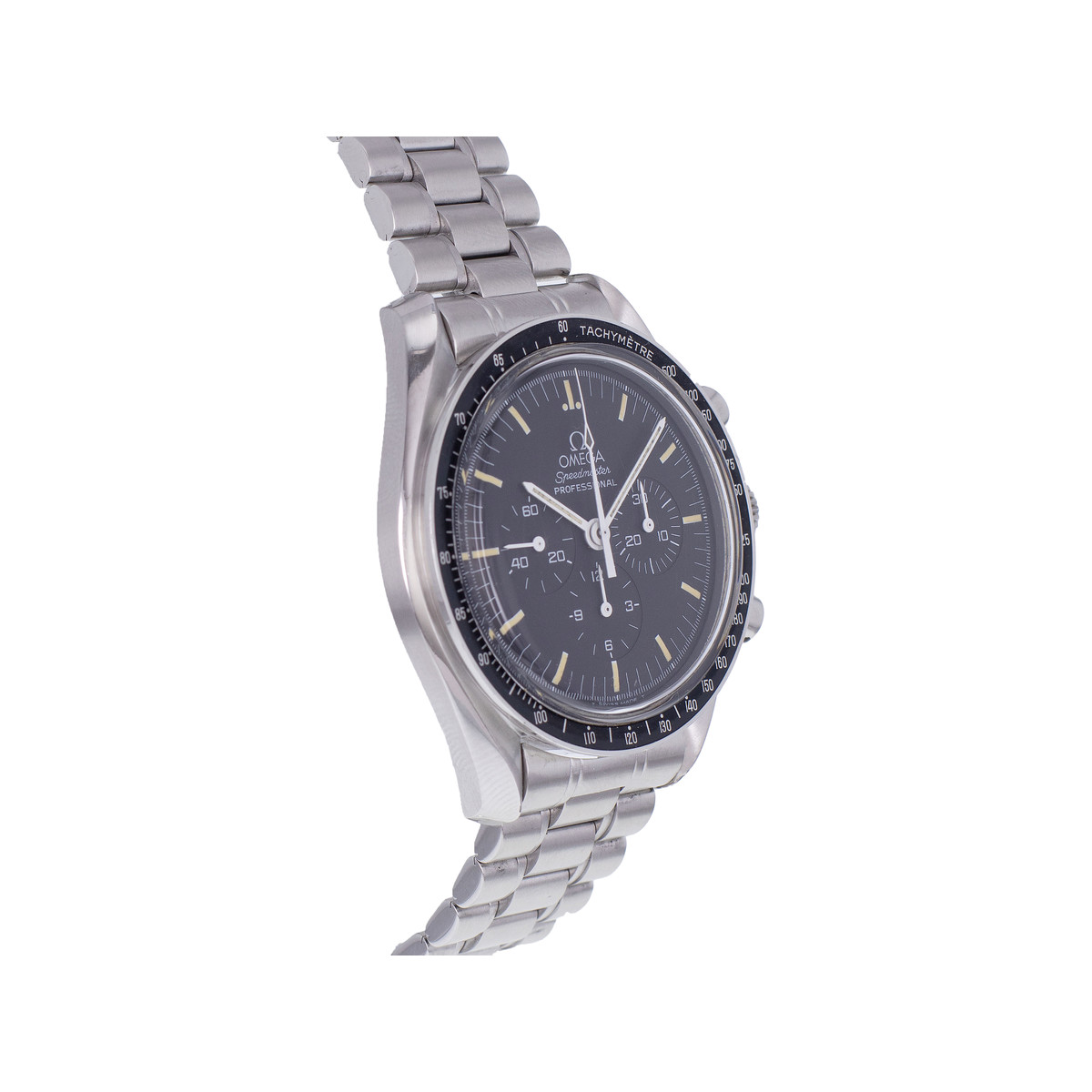 Montre d'occasion OMEGA Speedmaster Moonwatch homme mécanique bracelet acier - vue 2