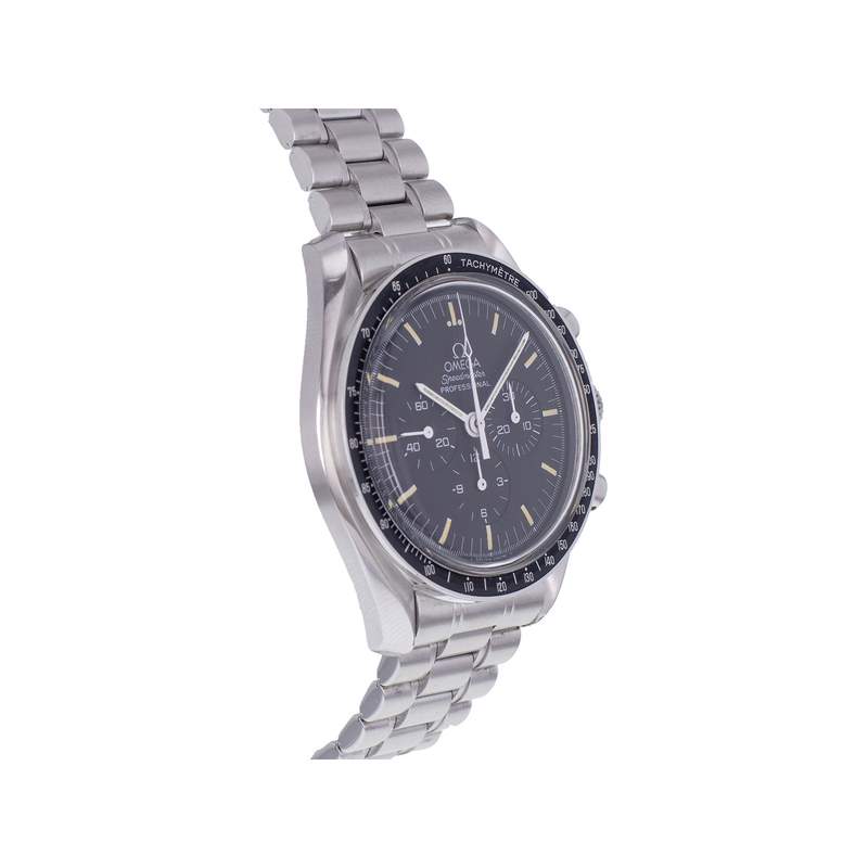 Montre d'occasion OMEGA Speedmaster Moonwatch homme mécanique bracelet acier - vue 2