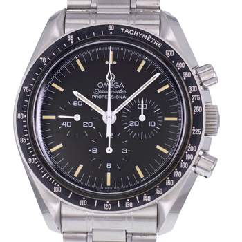 Montre d'occasion OMEGA Speedmaster Moonwatch homme mécanique bracelet acier