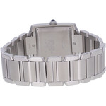 Montre d'occasion CARTIER Tank Française 28mm homme automatique bracelet acier - vue 3