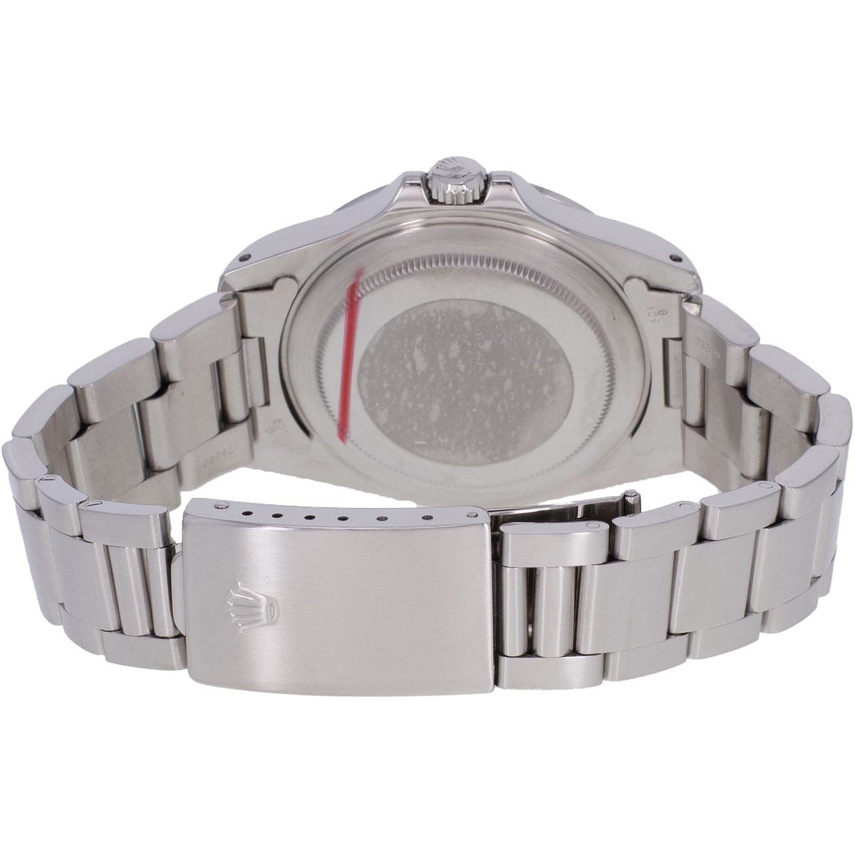 Montre d'occasion ROLEX Explorer II Chicchi Di Mais homme mouvement automatique certifié (cosc) bracelet acier - vue 3