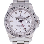Montre d'occasion ROLEX Explorer II Chicchi Di Mais homme mouvement automatique certifié (cosc) bracelet acier - vue D1