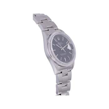 Montre d'occasion ROLEX Oyster Perpetual Date homme mouvement automatique certifié (cosc) bracelet acier