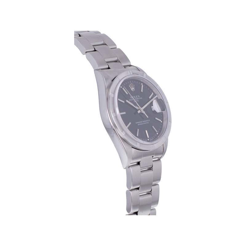 Montre d'occasion ROLEX Oyster Perpetual Date homme mouvement automatique certifié (cosc) bracelet acier - vue 2