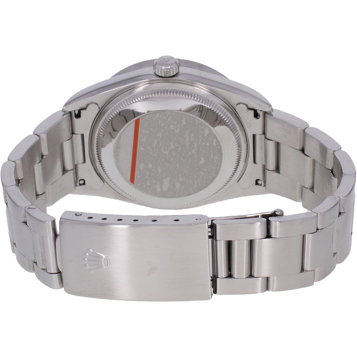 Montre d'occasion ROLEX Oyster Perpetual Date homme mouvement automatique certifié (cosc) bracelet acier - vue 3