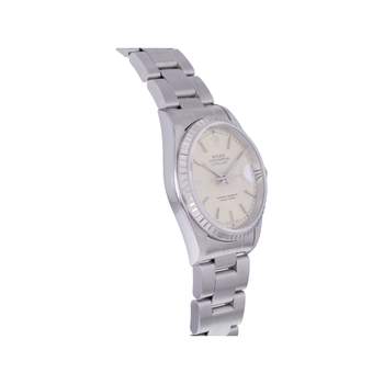Montre d'occasion ROLEX DateJust 36 homme mouvement automatique certifié (cosc) bracelet acier