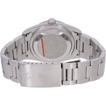 Montre d'occasion ROLEX DateJust 36 homme mouvement automatique certifié (cosc) bracelet acier
