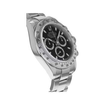 Montre d'occasion ROLEX Cosmograph Daytona homme mouvement automatique certifié (cosc) bracelet acier
