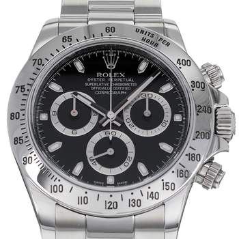 Montre d'occasion ROLEX Cosmograph Daytona homme mouvement automatique certifié (cosc) bracelet acier