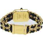 Montre d'occasion CHANEL Première M femme quartz bracelet plaqué or - vue 3