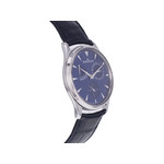 Montre d'occasion JAEGER LECOULTRE Master Ultra-Thin homme automatique bracelet cuir d'origine - vue 2