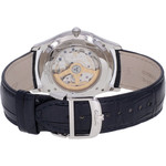 Montre d'occasion JAEGER LECOULTRE Master Ultra-Thin homme automatique bracelet cuir d'origine - vue 3