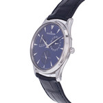 Montre d'occasion JAEGER LECOULTRE Master Ultra-Thin homme automatique bracelet cuir d'origine - vue D2