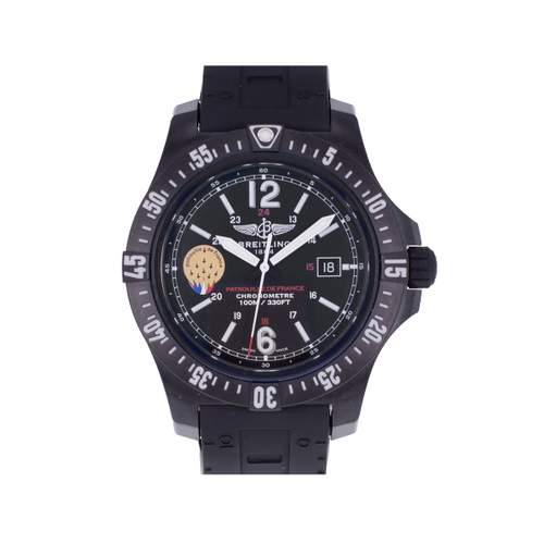 Montre d'occasion BREITLING Colt Skyracer Patrouille de France homme quartz bracelet caoutchouc