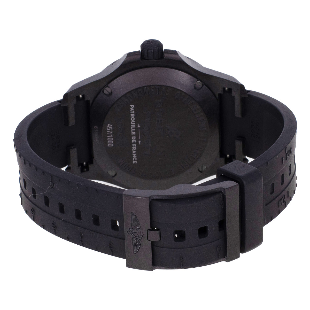 Montre d'occasion BREITLING Colt Skyracer Patrouille de France homme quartz bracelet caoutchouc - vue 3