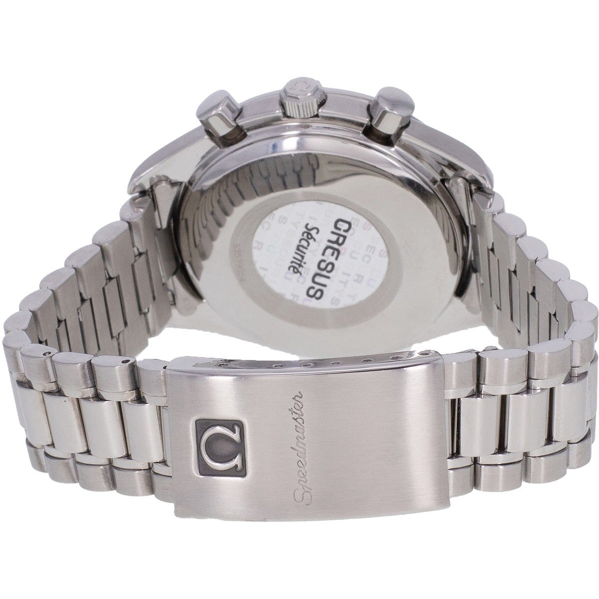 Montre d'occasion OMEGA Speedmaster Date Panda homme automatique bracelet acier - vue 3