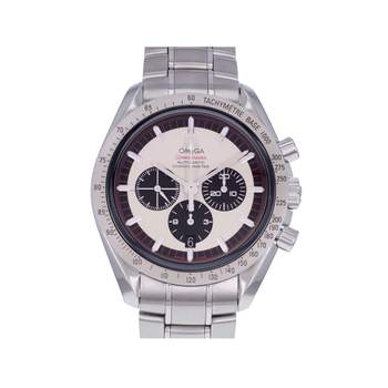 Montre d'occasion OMEGA Speedmaster Legend Michael Schumacher homme mouvement automatique certifié (cosc) bracelet acier
