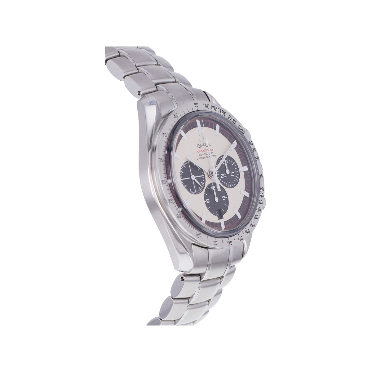 Montre d'occasion OMEGA Speedmaster Legend Michael Schumacher homme mouvement automatique certifié (cosc) bracelet acier - vue 2