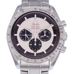 Montre d'occasion OMEGA Speedmaster Legend Michael Schumacher homme mouvement automatique certifié (cosc) bracelet acier - vue D1