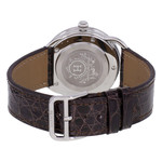Montre d'occasion HERMES Arceau homme quartz bracelet cuir cresus - vue 3
