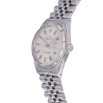 Montre d'occasion ROLEX DateJust Vintage homme mouvement automatique certifié (cosc) bracelet acier - vue D2