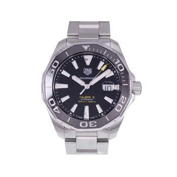 Montre d'occasion TAG HEUER Aquaracer Calibre 5 homme automatique bracelet acier
