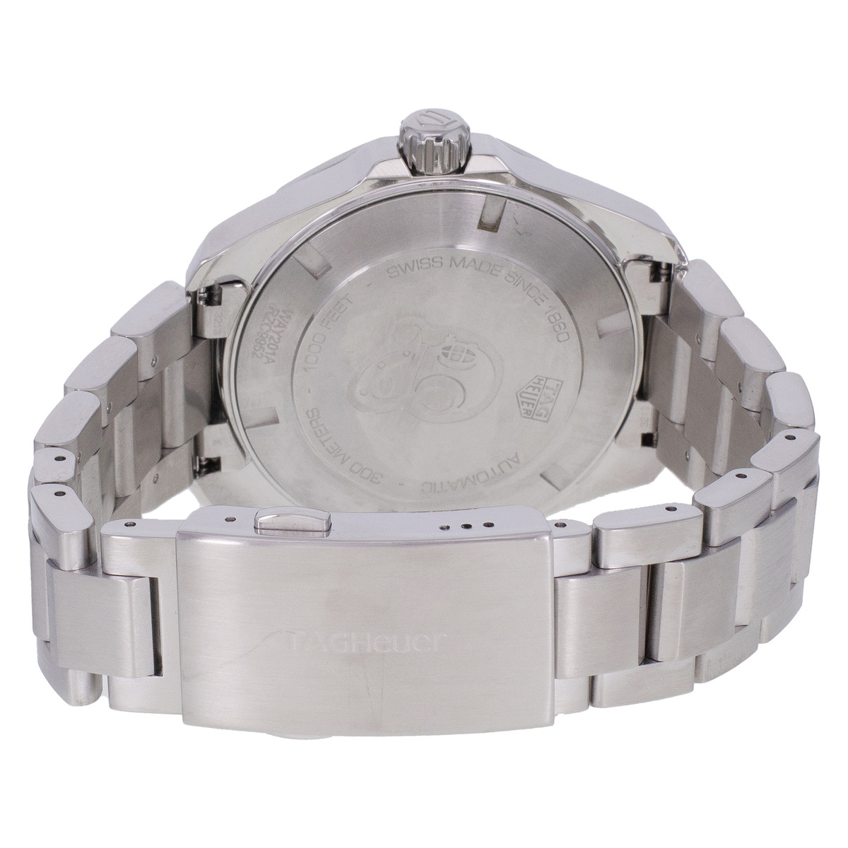 Montre d'occasion TAG HEUER Aquaracer Calibre 5 homme automatique bracelet acier - vue 3