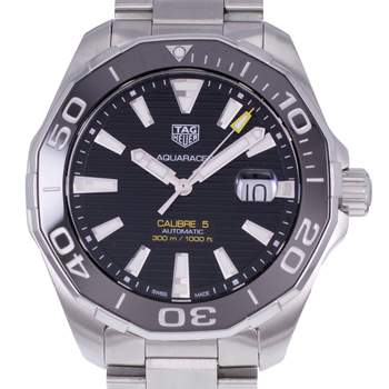 Montre d'occasion TAG HEUER Aquaracer Calibre 5 homme automatique bracelet acier
