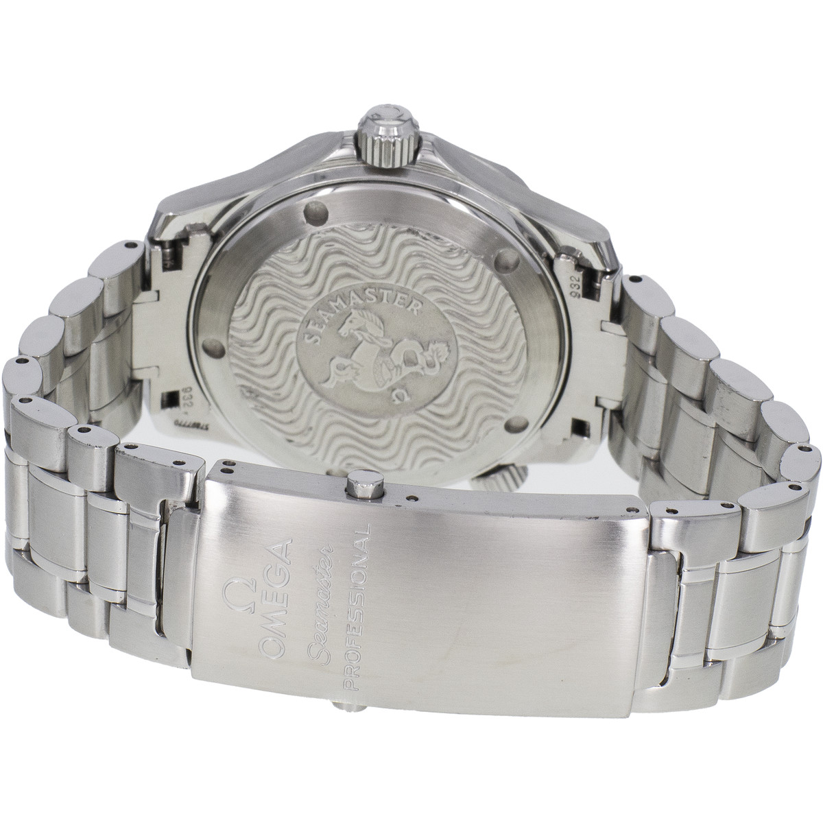 Montre d'occasion OMEGA Seamaster 'Peter Blake' Medium homme quartz bracelet acier - vue 3
