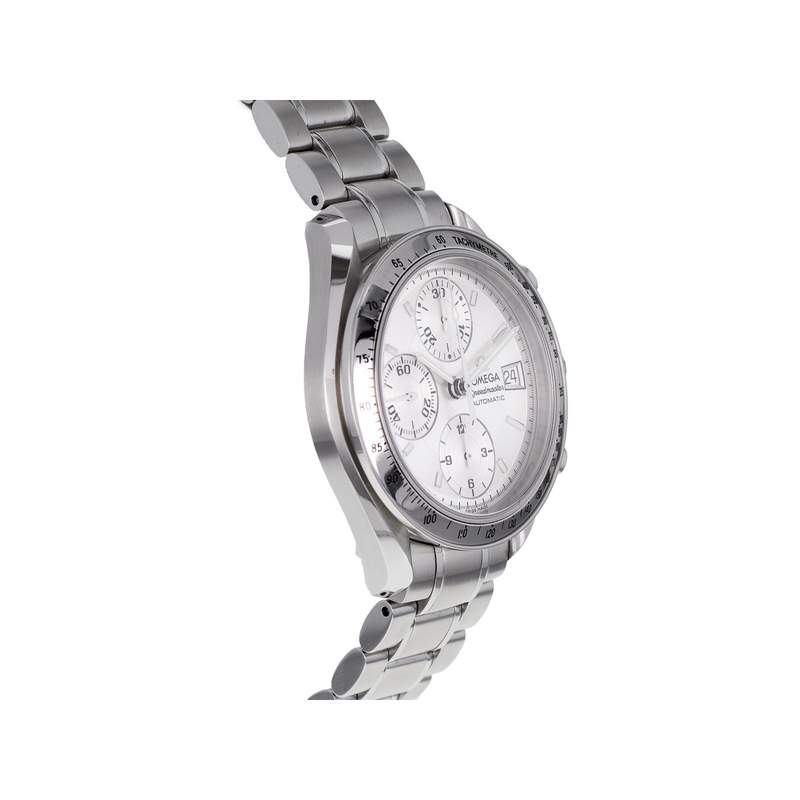 Montre d'occasion OMEGA Speedmaster Date Automatique homme automatique bracelet acier - vue 2