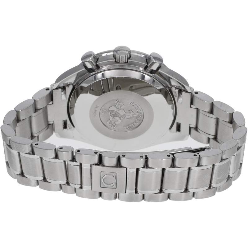 Montre d'occasion OMEGA Speedmaster Date Automatique homme automatique bracelet acier - vue 3