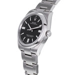 Montre d'occasion ROLEX Oyster Perpetual mixte mouvement automatique certifié (cosc) bracelet acier - vue D2