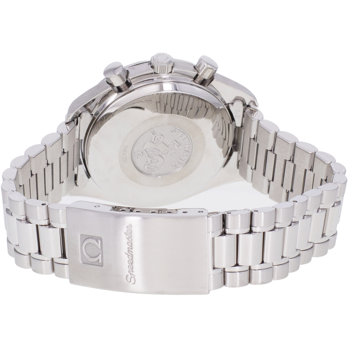 Montre d'occasion OMEGA Speedmaster Day-Date Automatique homme automatique bracelet acier - vue 3