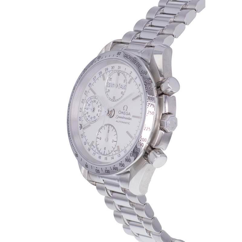Montre d'occasion OMEGA Speedmaster Day-Date Automatique homme automatique bracelet acier - vue D2