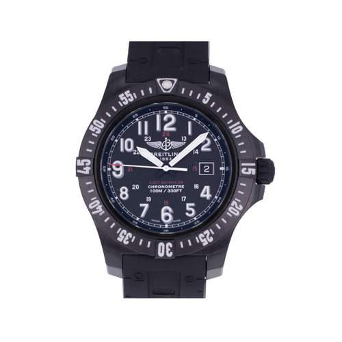 Montre d'occasion BREITLING Colt Skyracer homme quartz bracelet caoutchouc